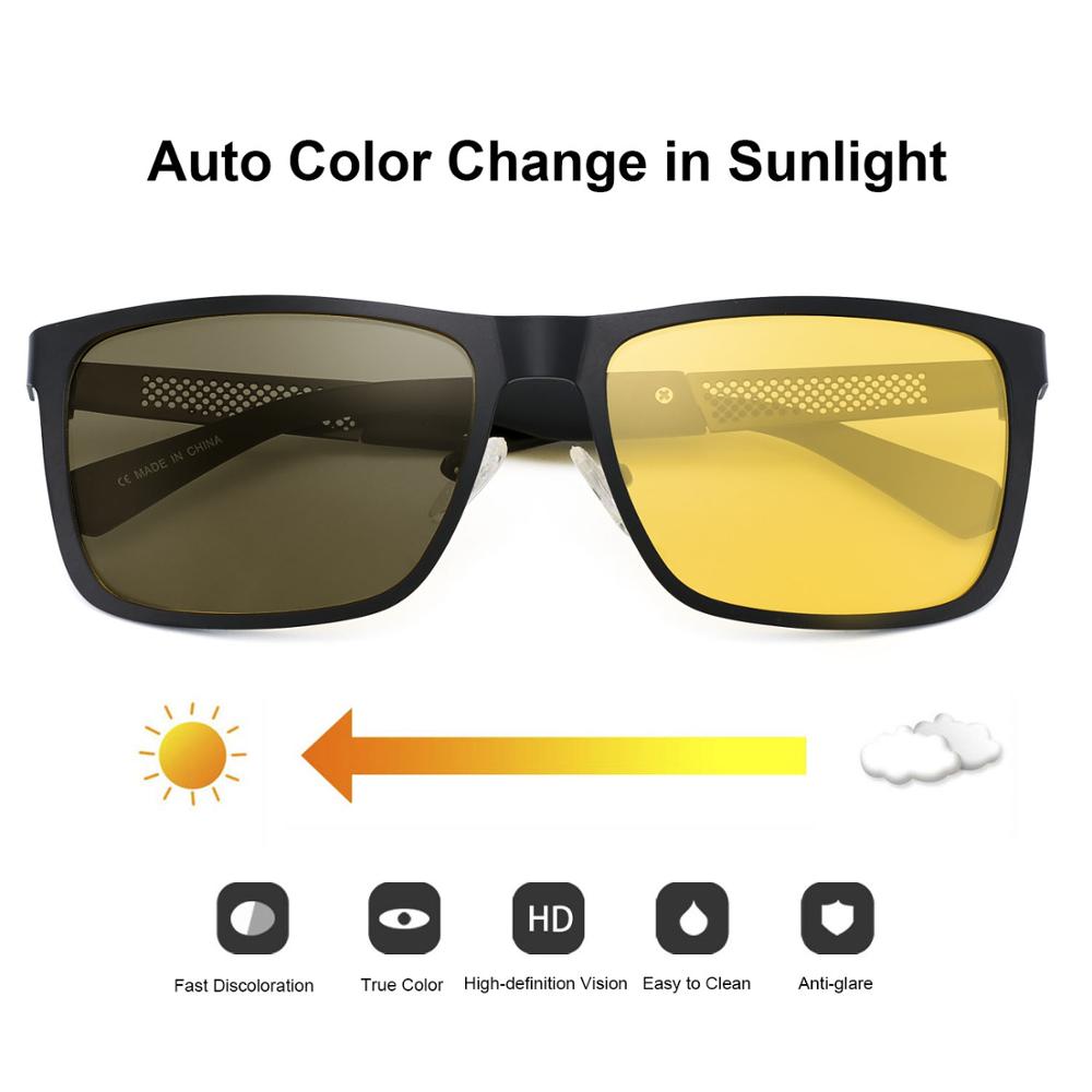 Gregory Smart|zhiyi Smart Glasses For Driving - Photochromic Polarized  Uv400 Sunglasses